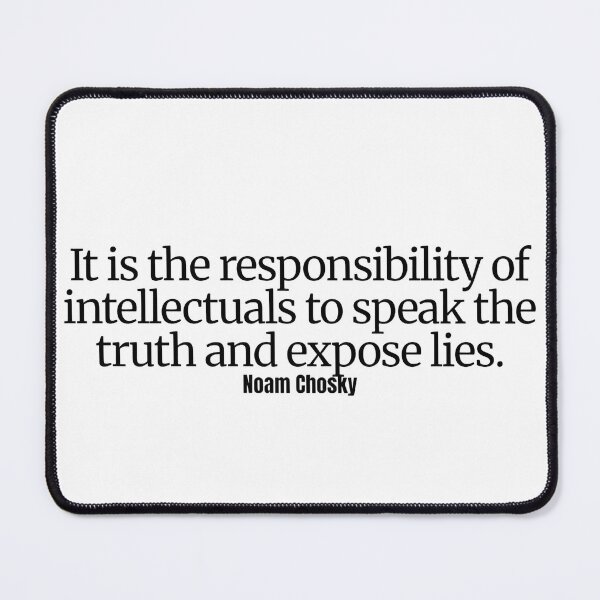 Item preview, Noam Chosky Quote  designed and sold by CharmStudio.