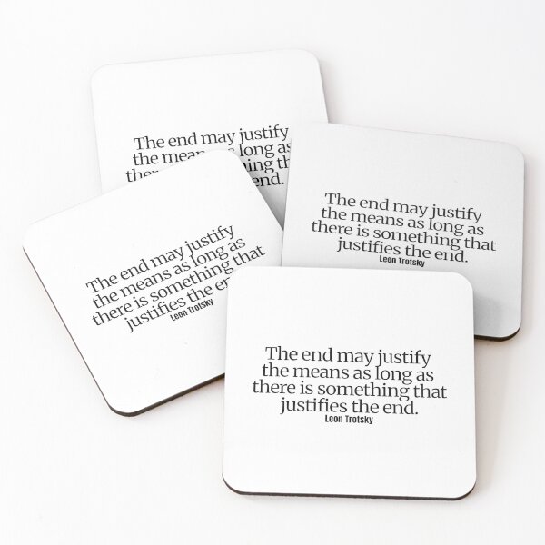 Item preview, Leon Trotsky Quote  designed and sold by CharmStudio.