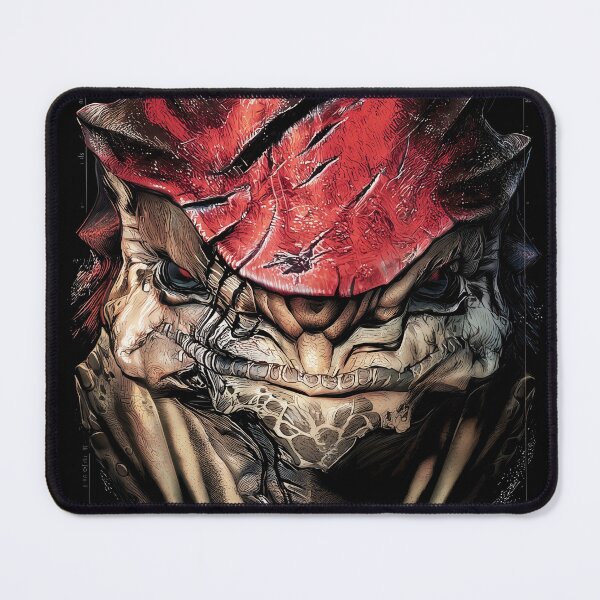 Item preview, Urdnot Wrex Mass Effect Art Print – Krogan Warlord of Tuchanka Design designed and sold by Senpaiwaves.