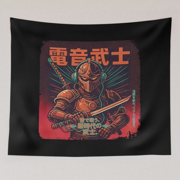 Item preview, Electric Samurai: Beats and Blades Collide designed and sold by EdvvinStudios.