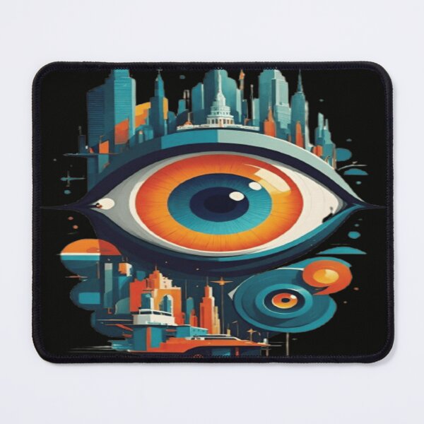 Item preview, Retro colorful human eye. designed and sold by DaliaSabryTee.