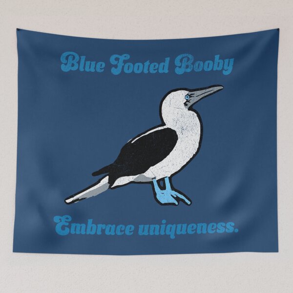 Item preview, Blue-Footed Booby – Tropical Bird Art, Embrace Uniqueness designed and sold by donwillisjrart.