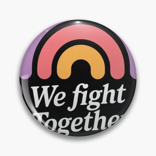Item preview, We Fight Together Gynecological Cancer Awareness designed and sold by ConceptualVibes.