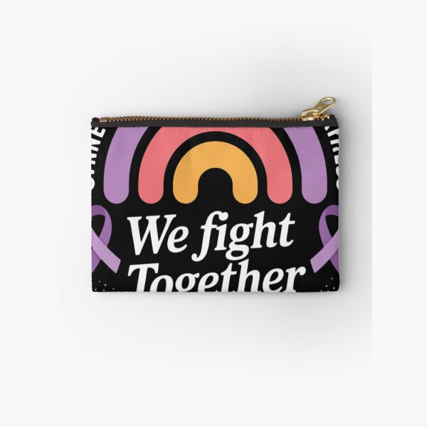 Item preview, We Fight Together Gynecological Cancer Awareness designed and sold by ConceptualVibes.