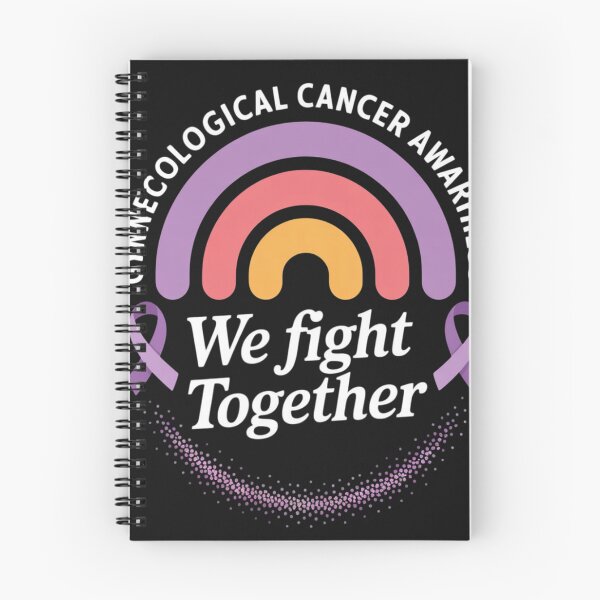 Item preview, We Fight Together Gynecological Cancer Awareness designed and sold by ConceptualVibes.