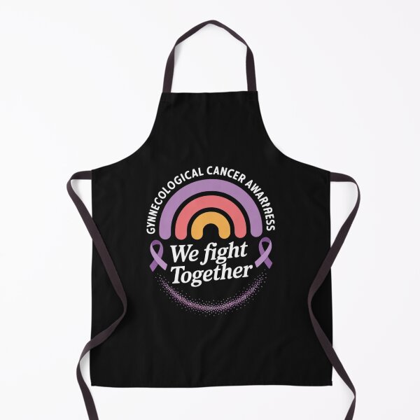 Item preview, We Fight Together Gynecological Cancer Awareness designed and sold by ConceptualVibes.