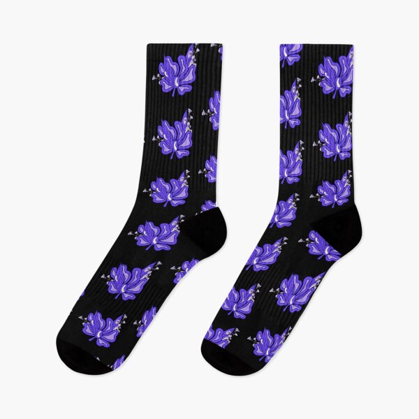 Item preview, Leaves and flowers of purple designed and sold by andrasdesignssss.