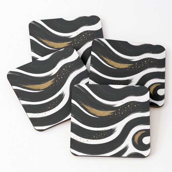 Item preview,  black and gold abstract design designed and sold by optimusprime39.