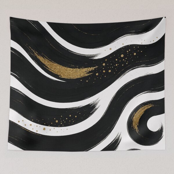 Item preview,  black and gold abstract design designed and sold by optimusprime39.