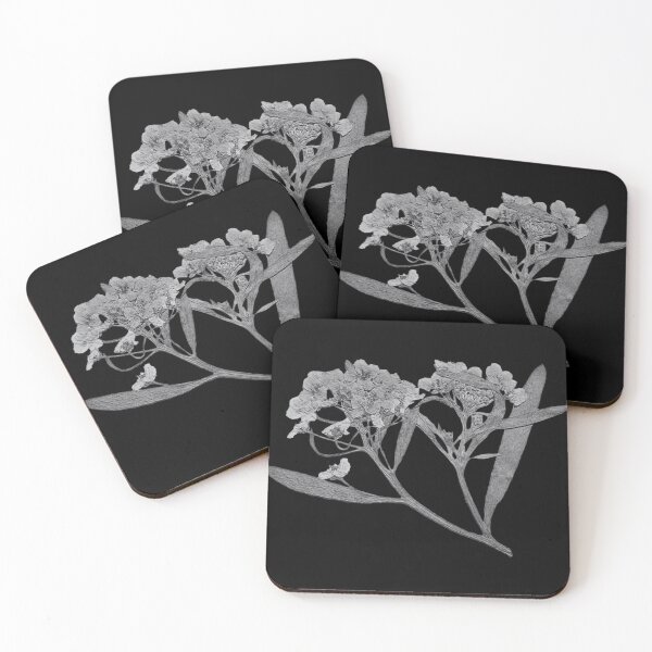 Item preview, Greyscale Pressed Flowers designed and sold by ashleyhudson.