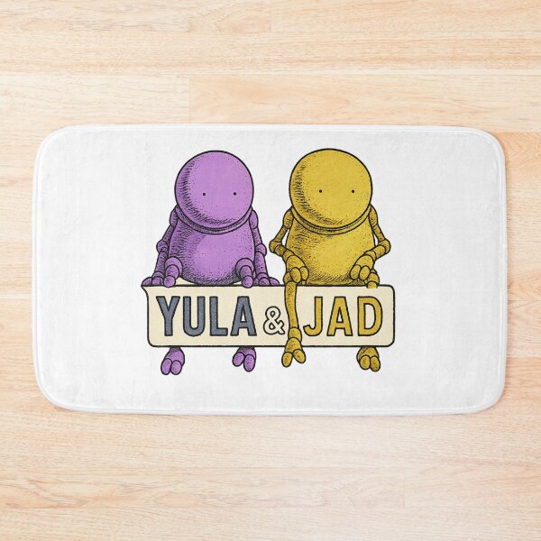 Item preview, Yula & Jad – Retro Sci-Fi  designed and sold by Where Troubles Melt Like Lemon Drops.