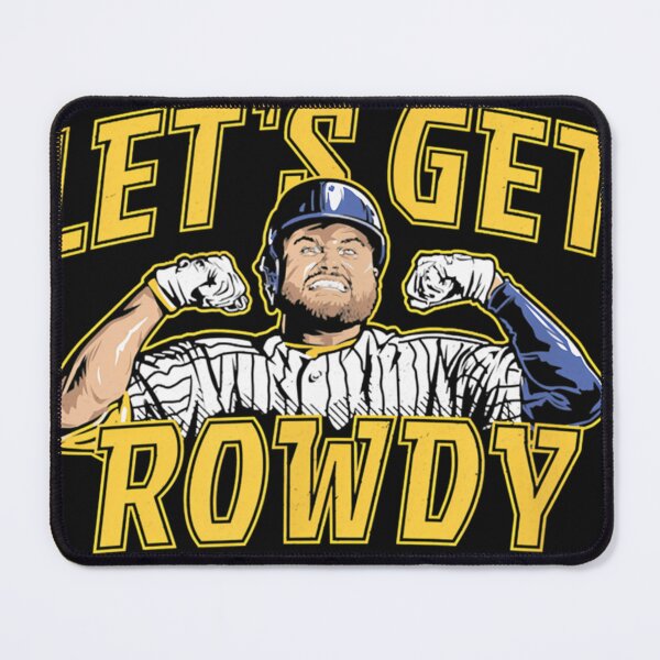 Item preview, Officially Licensed R.O.W.D.Y Tellez - Let'S Get R.O.W.D.Y Baseball Meme designed and sold by ConceptualVibes.