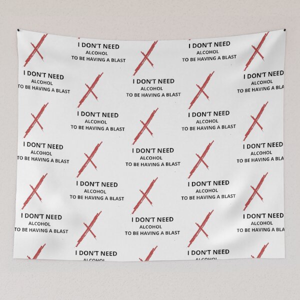 Item preview, I don't need alcohol to be having a blast designed and sold by Presssy.