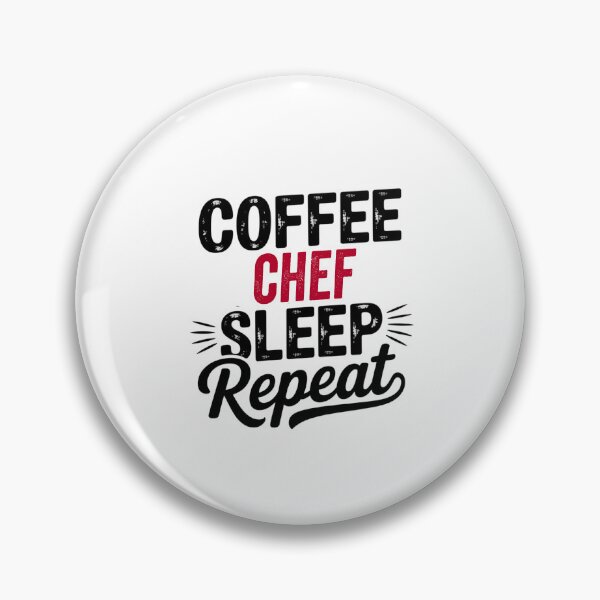 Item preview, Coffee Chef Sleep Repeat - Funny Chef Lover designed and sold by Watsonarts.