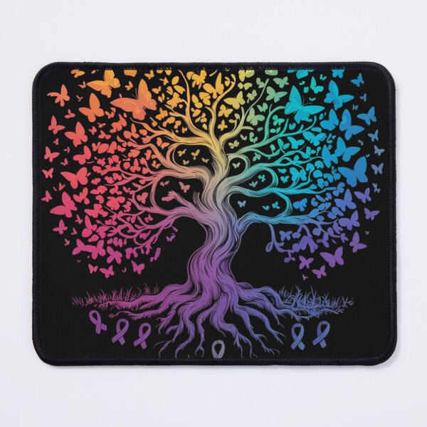 Item preview, Tree Ribbon Schizophrenia Awareness designed and sold by ConceptualVibes.