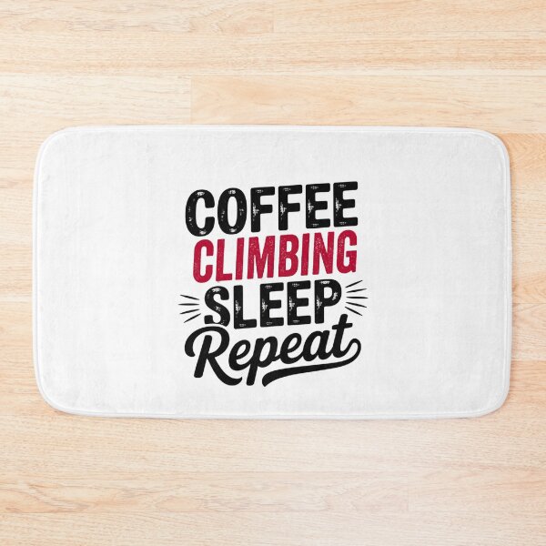 Item preview, Coffee Climbing Sleep Repeat - Funny Climbing Lover designed and sold by Watsonarts.