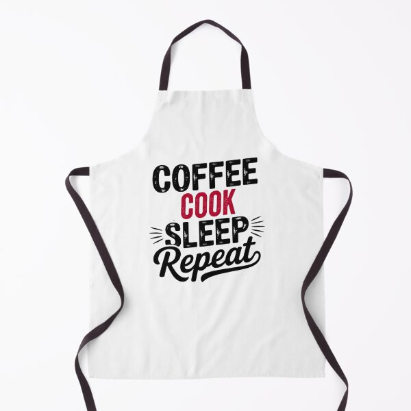 Item preview, Coffee Cook Sleep Repeat - Funny Cook Lover designed and sold by Watsonarts.