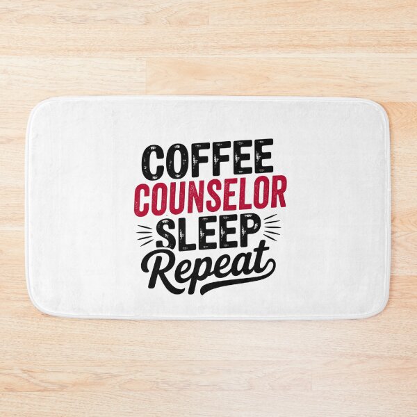 Item preview, Coffee Counselor Sleep Repeat - Funny Counselor Lover designed and sold by Watsonarts.