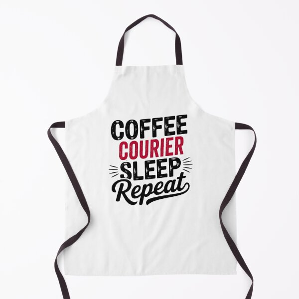 Item preview, Coffee Courier Sleep Repeat - Funny Courier Lover designed and sold by Watsonarts.
