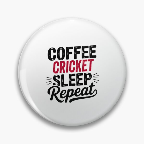Item preview, Coffee Cricket Sleep Repeat - Funny Cricket Lover designed and sold by Watsonarts.