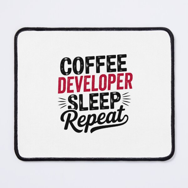 Item preview, Coffee Developer Sleep Repeat - Funny Developer Lover designed and sold by Watsonarts.