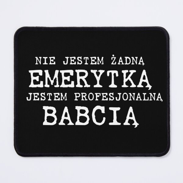 Item preview, PROFESJONALNA BABCIA | Funny Polish Grandmother designed and sold by besensible.