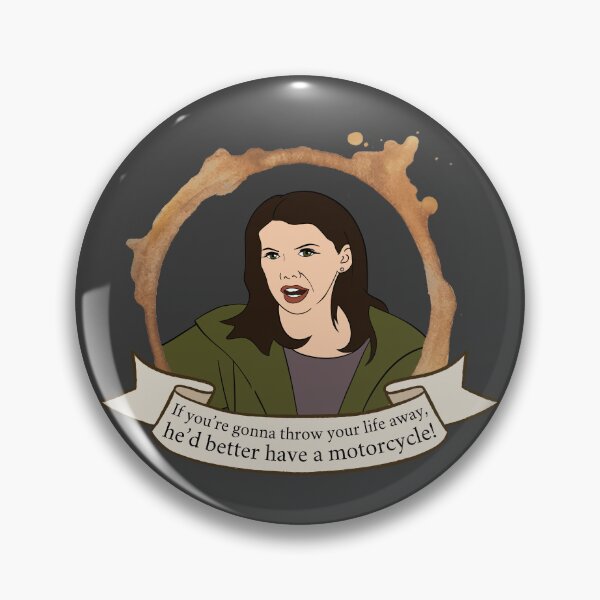 Item preview, Lorelai Gilmore Quote – "Throw Your Life Away" Gilmore Girls designed and sold by thecompassrose.