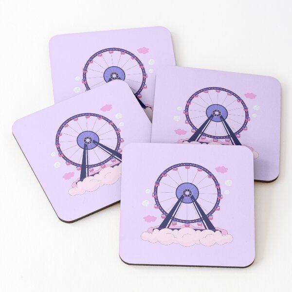 Item preview, Ferris wheel of clouds designed and sold by andrasdesignssss.