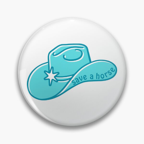 Item preview, Save A Horse Cowboy (Blue) designed and sold by ItsGettinSticky.