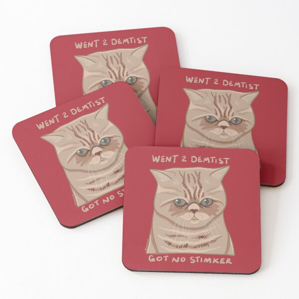 Item preview, Went 2 Demtist Cat designed and sold by KilkennyCat Art.
