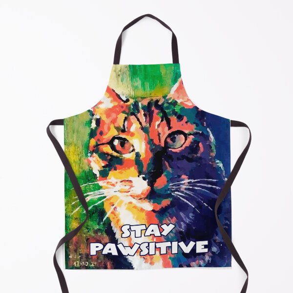 Item preview, Colorful cat funny quote designed and sold by Frank J. Art.