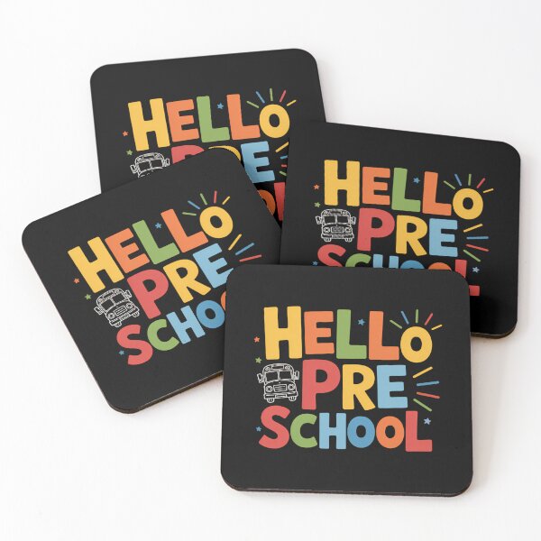 Item preview, Hello Pre School Back to School Pre Kindergarten designed and sold by brynatshop.