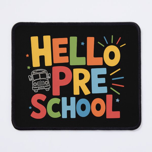 Item preview, Hello Pre School Back to School Pre Kindergarten designed and sold by brynatshop.