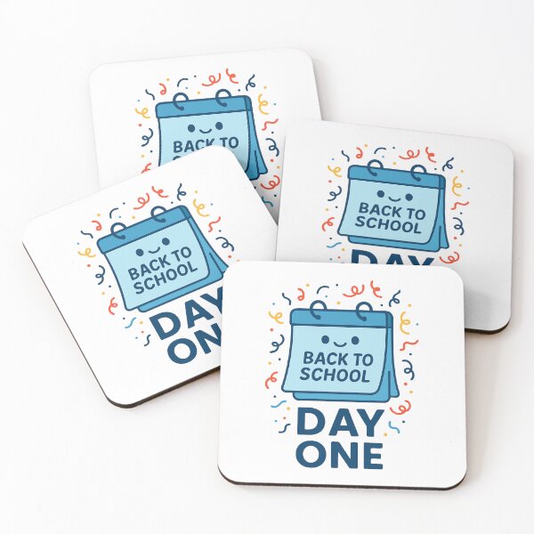 Item preview, Back to School Day One Calendar Cute Confetti designed and sold by Taans-Creation.