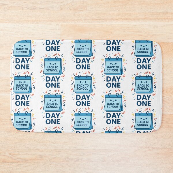 Item preview, Back to School Day One Calendar Cute Confetti designed and sold by Taans-Creation.