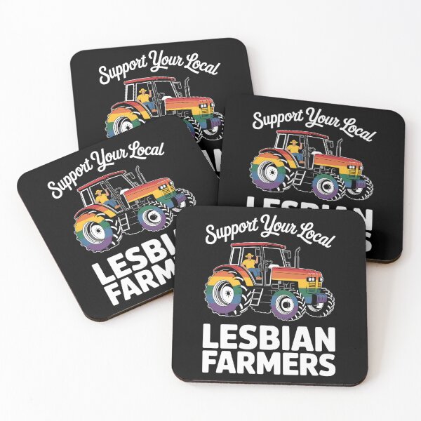 Item preview, Support Your Local Lesbian Farmers LGBT Pride designed and sold by brynatshop.