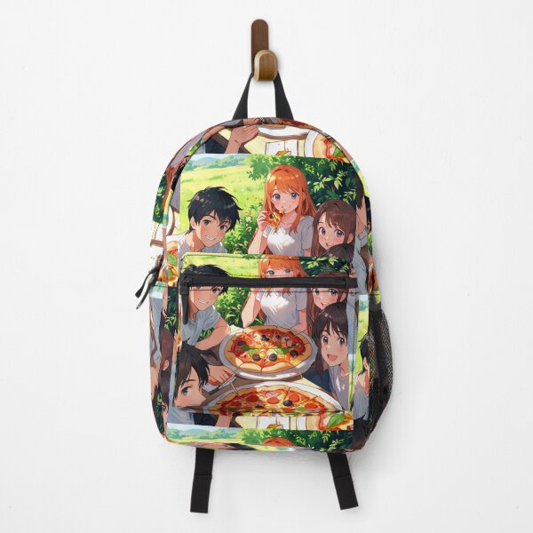 Item preview, A perfect afternoon with friends and slices of pizza designed and sold by ChromaStyle.