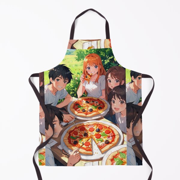 Item preview, A perfect afternoon with friends and slices of pizza designed and sold by ChromaStyle.