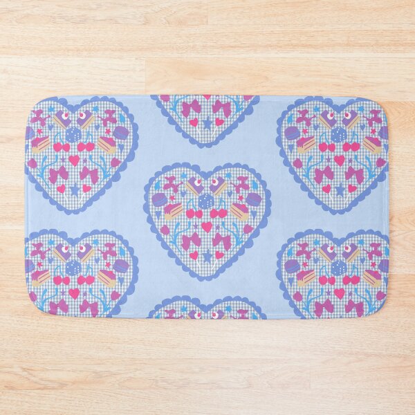 Item preview, Balloons & Sweet Treats Gingham Heart  designed and sold by lavender afternoon.