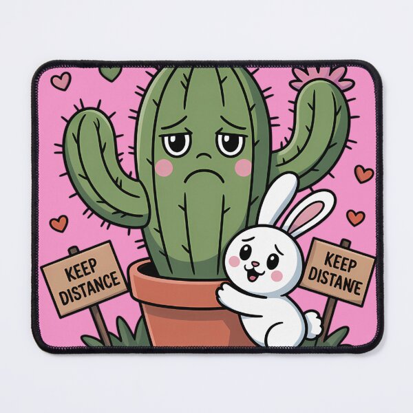 Item preview, Not a Hugger cute Cactus designed and sold by EasyTees4u.