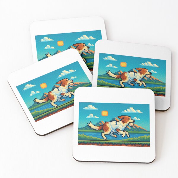 Item preview, Pixel Puppy to the rescue! designed and sold by CosmicStick.