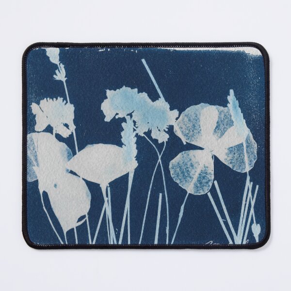 Item preview, Poppies in Blue designed and sold by CalifloralDream.