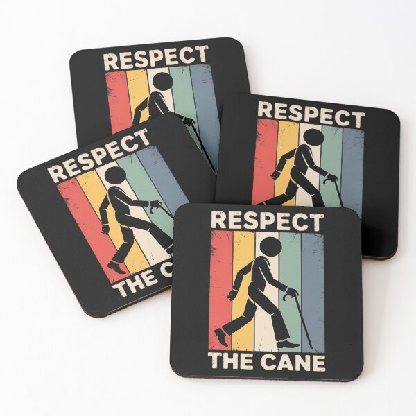Item preview, Respect The Cane, Walking Cane, Walking Stick Fitness Walker designed and sold by brynatshop.