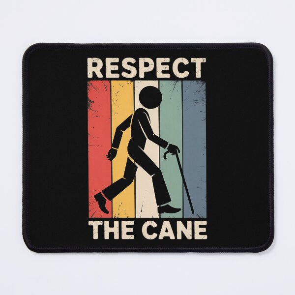 Item preview, Respect The Cane, Walking Cane, Walking Stick Fitness Walker designed and sold by brynatshop.