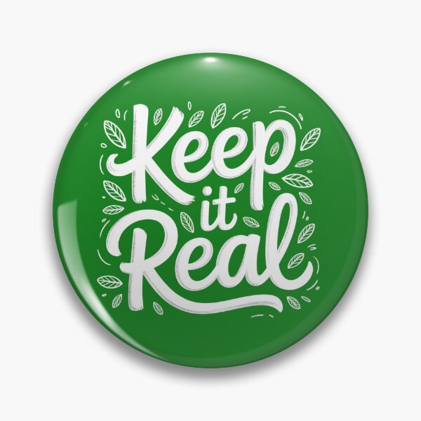 Item preview, Keep it Real Motivational designed and sold by EasyTees4u.