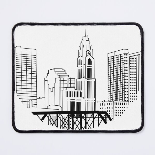Item preview, Columbus Skyline designed and sold by Digital4youLk.