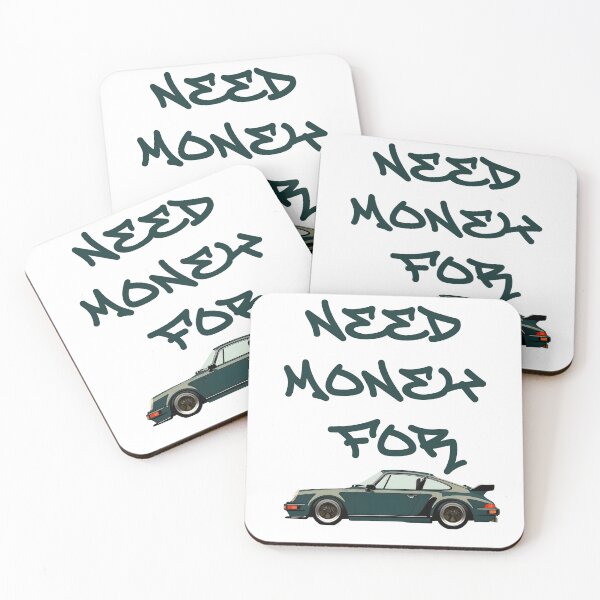 Item preview,  Need money for Porsche gift for automotive fans designed and sold by TingsandStuff.