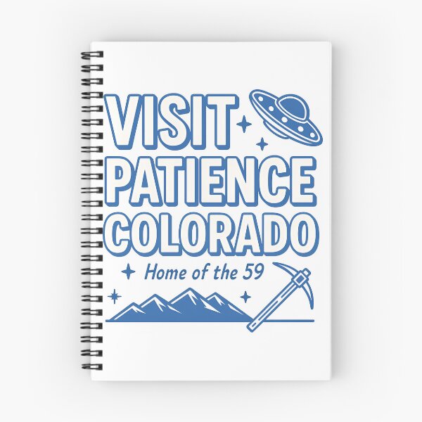 Item preview, Visit patience Colorado, home of the 59 - Resident Alien Comedy Tv show sitcom  designed and sold by SkeletonsDanger.