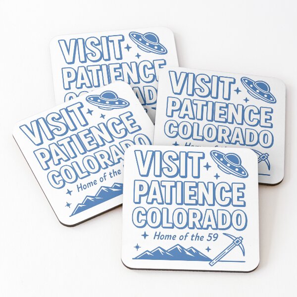 Item preview, Visit patience Colorado, home of the 59 - Resident Alien Comedy Tv show sitcom  designed and sold by SkeletonsDanger.