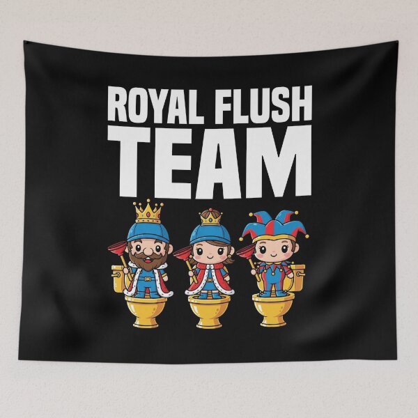 Item preview, ROYAL FLUSH TEAM - PLUMBER designed and sold by KEF Custom.